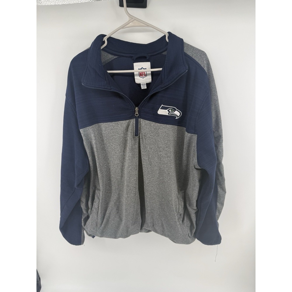 Sweater Mens NFL XXL 1/4 Zip Golf Fleece Sweatshirt Pullover